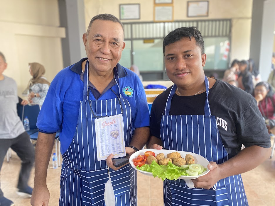 Lomba masak olahan ikan-dies fpik 43 unpatti-Tim Sasate